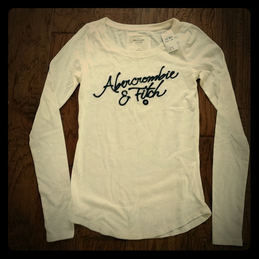 Abercrombie & Fitch Long Sleeve Embroidered Shirt